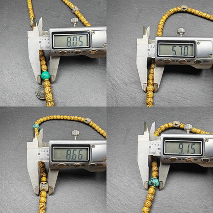 Authentic 5+mm Lotus Seed Necklace Mala for Women