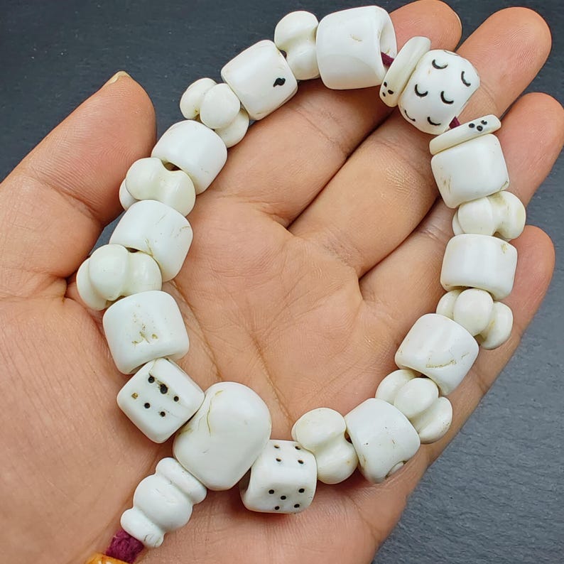 Conch Shell Wrist Mala | 14mm