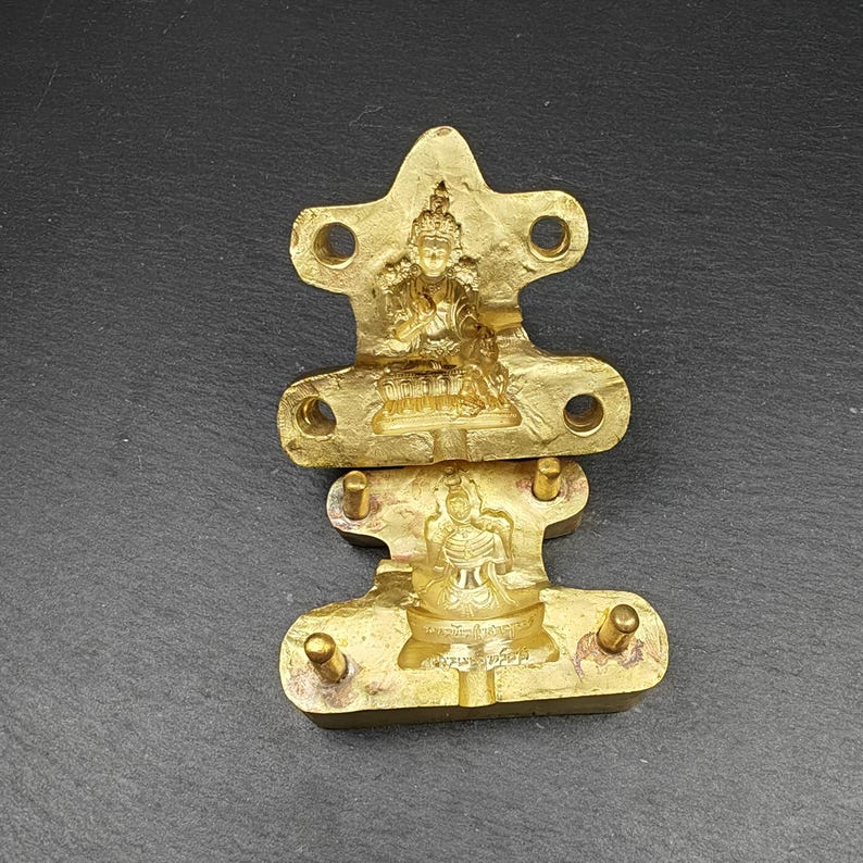 Green Tara Tsa Tsa Mold (Full Body) - 4cm Height