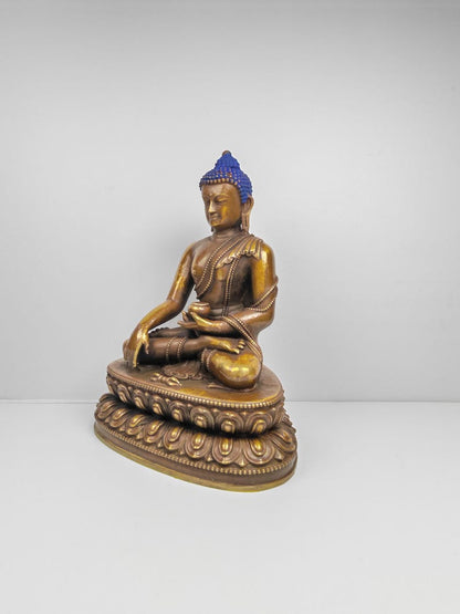 Old Shakyamuni Statue - Acient Tibetan Buddhist Statue 17cm Height
