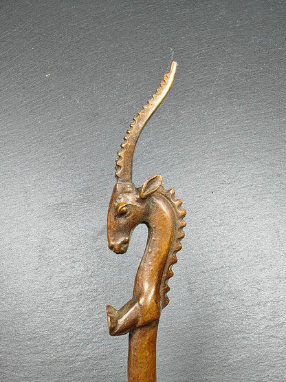 Red Copper Antelope Desktop Ornament