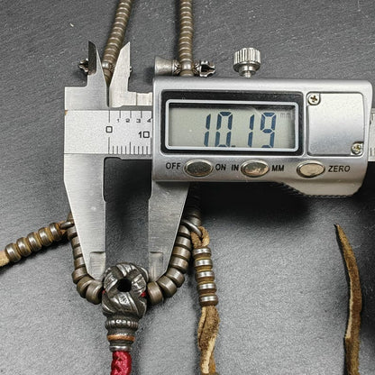 5mm Cold Iron Ascetic Hand Hold Mala