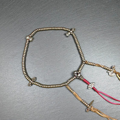 5mm Cold Iron Ascetic Hand Hold Mala