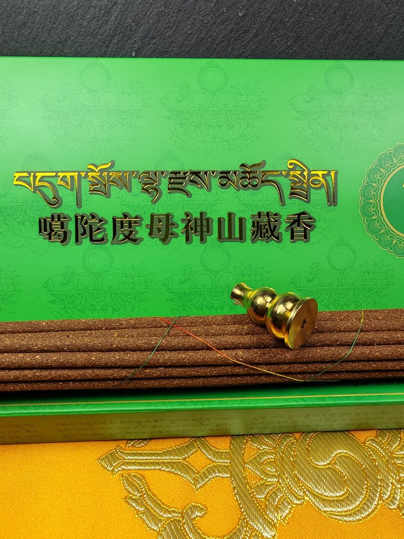 Green Tara Incense Pack - Traditional Tibetan Incense Sticks