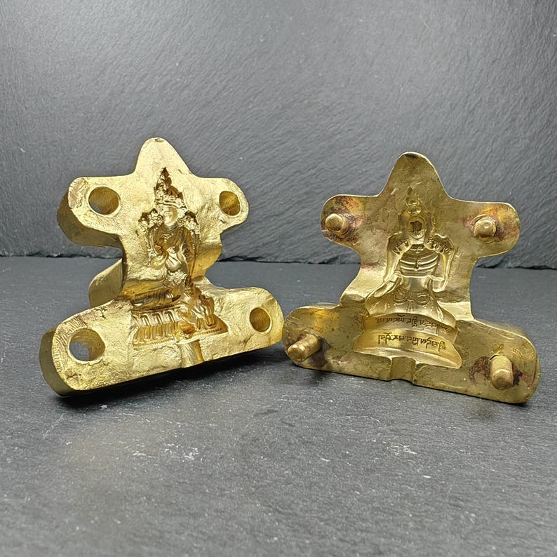 Green Tara Tsa Tsa Mold (Full Body) - 4cm Height