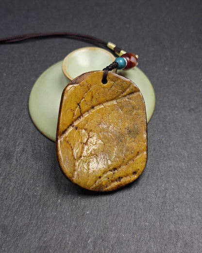 Citipati Master Kapala Pendant - 64mm × 48mm