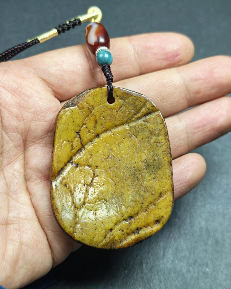 Citipati Master Kapala Pendant - 64mm × 48mm