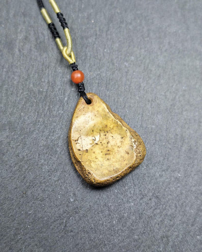 Antique Triangle Kapala Amulet - 44mm × 33mm - Decades Old