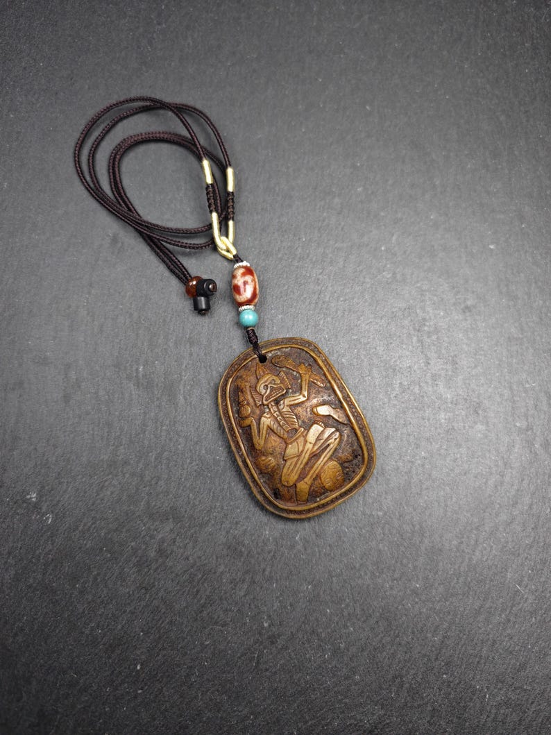 Authentic Citipati Master Kapala Pendant,60mm × 44mm