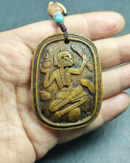 Authentic Citipati Master Kapala Pendant,60mm × 44mm