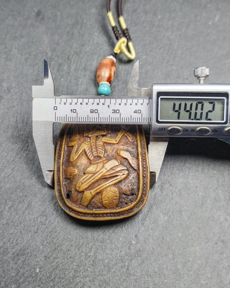 Authentic Citipati Master Kapala Pendant,60mm × 44mm