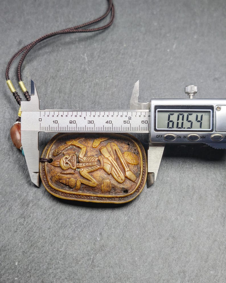 Authentic Citipati Master Kapala Pendant,60mm × 44mm