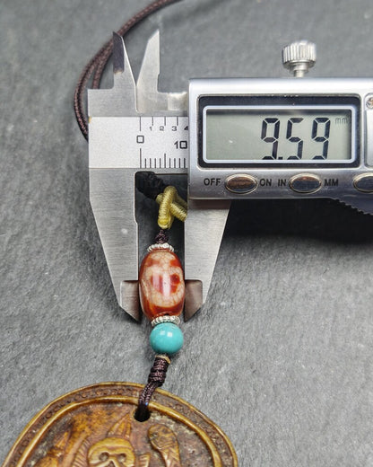 Authentic Citipati Master Kapala Pendant,60mm × 44mm