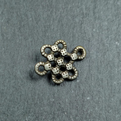 Vintage Lucky Knot Amulet Endless Knot Charm Mala Pendant