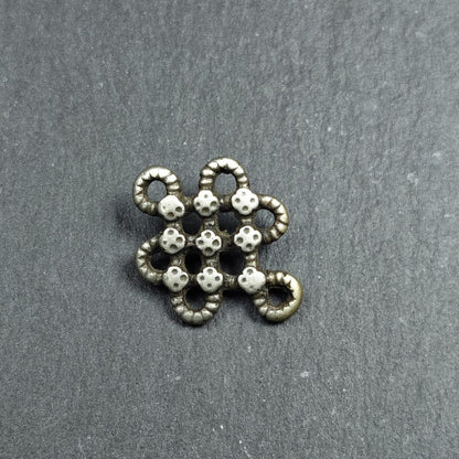 Vintage Lucky Knot Amulet Endless Knot Charm Mala Pendant