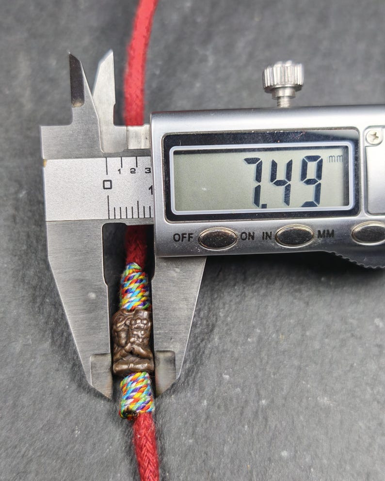 Authentic Old Citipati Skull Vajra Amulet - 53×38mm