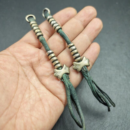 7+mm Tibetan Prayer Bead Counters Decades Old