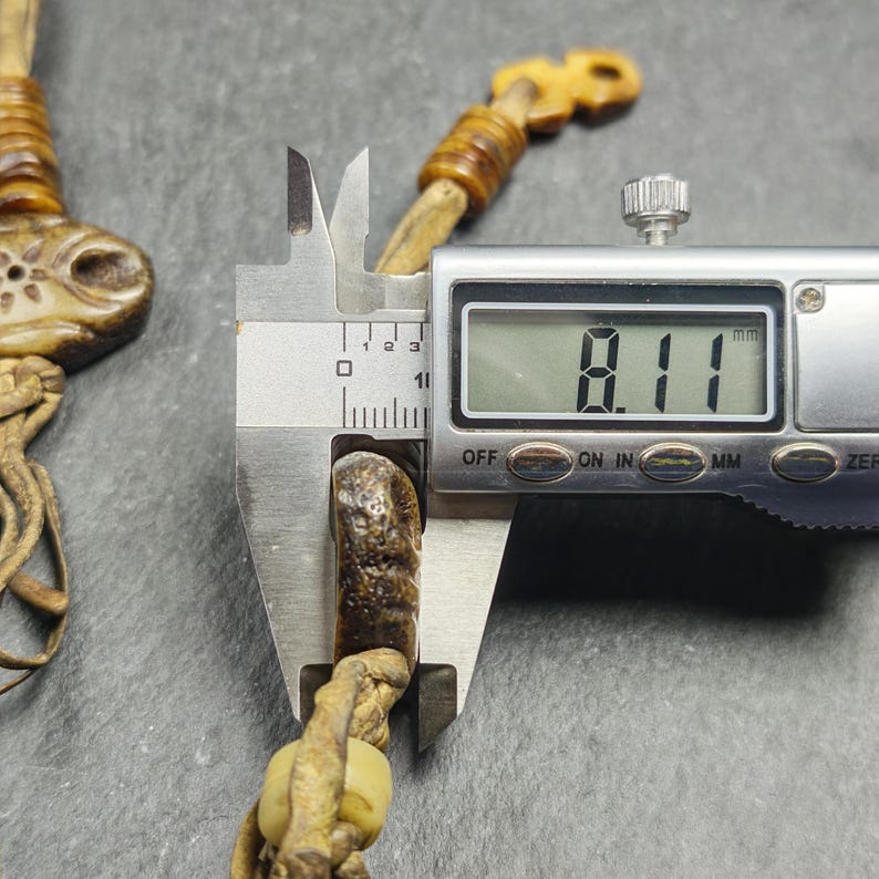 Authentic Old Kapala Prayer Bead Counters - 9mm