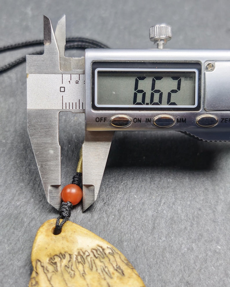 Antique Triangle Kapala Amulet - 44mm × 33mm - Decades Old