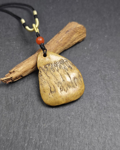 Antique Triangle Kapala Amulet - 44mm × 33mm - Decades Old