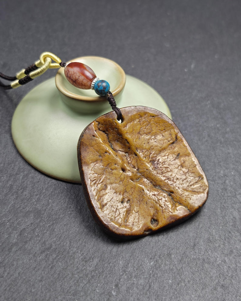 Authentic Citipati Master Kapala Pendant,54mm × 50mm