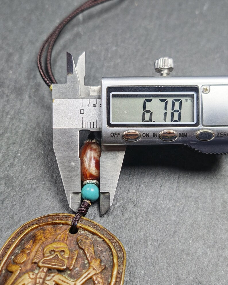 Authentic Citipati Master Kapala Pendant,60mm × 44mm