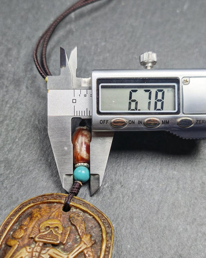 Authentic Citipati Master Kapala Pendant,60mm × 44mm