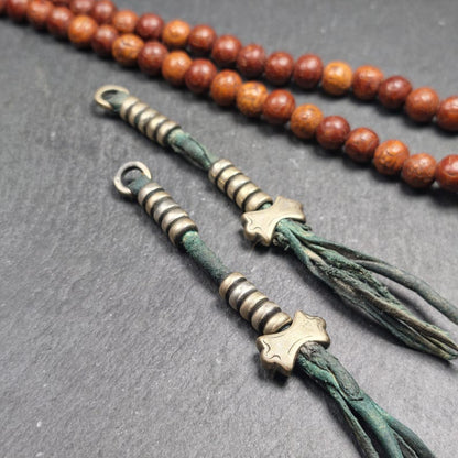 7+mm Tibetan Prayer Bead Counters Decades Old