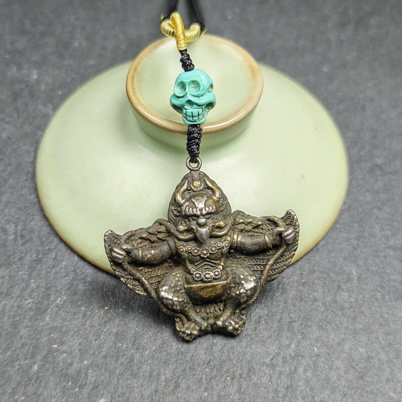 Antique Garuda Amulet | 38*41mm