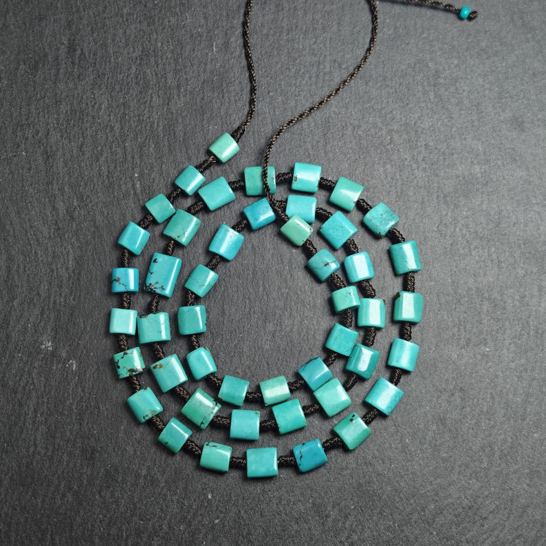 Authentic Turquoise Beads Necklace for Woman