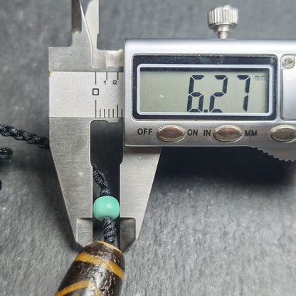 Authentic Wave Totem Dzi Clavicle Chain | 39*13mm