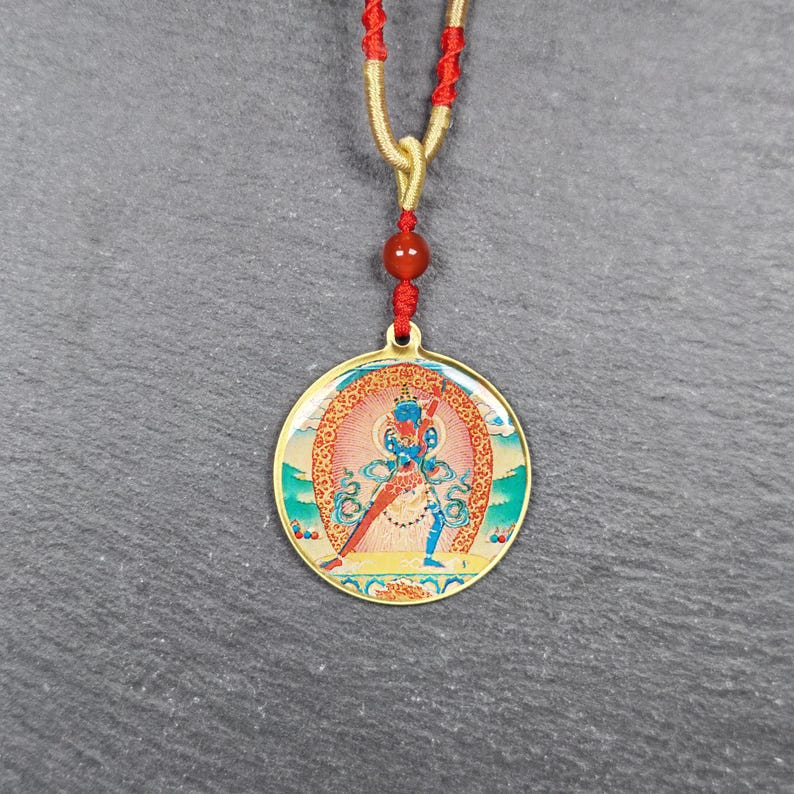 Chakrasamvara + Mahakala Amulet (Double Sided ) 34mm