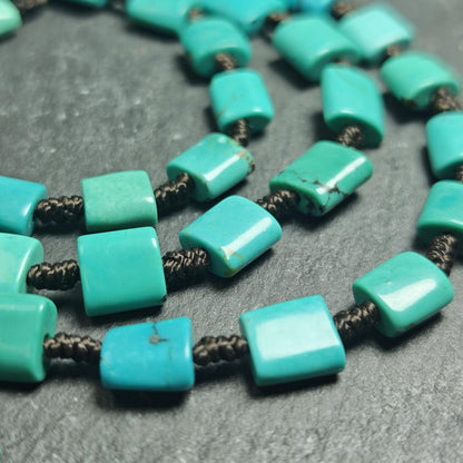 Authentic Turquoise Beads Necklace for Woman