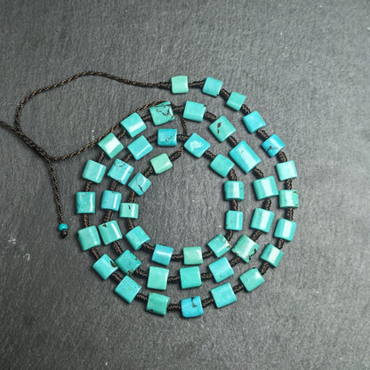 Authentic Turquoise Beads Necklace for Woman