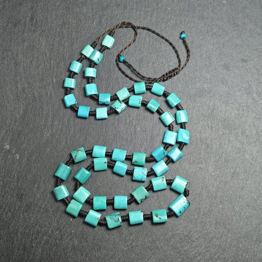 Authentic Turquoise Beads Necklace for Woman