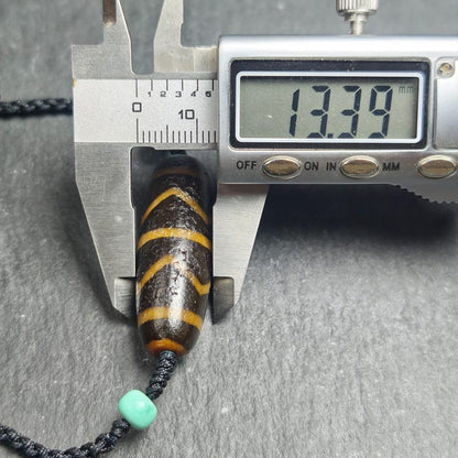 Authentic Wave Totem Dzi Clavicle Chain | 39*13mm