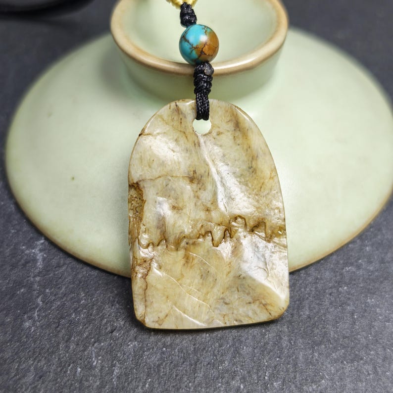 Original Kapala Amulet - Gandhanra Old Tibetan Protective Charm - 37mm - Tibetan Buddhist amulet, view 6