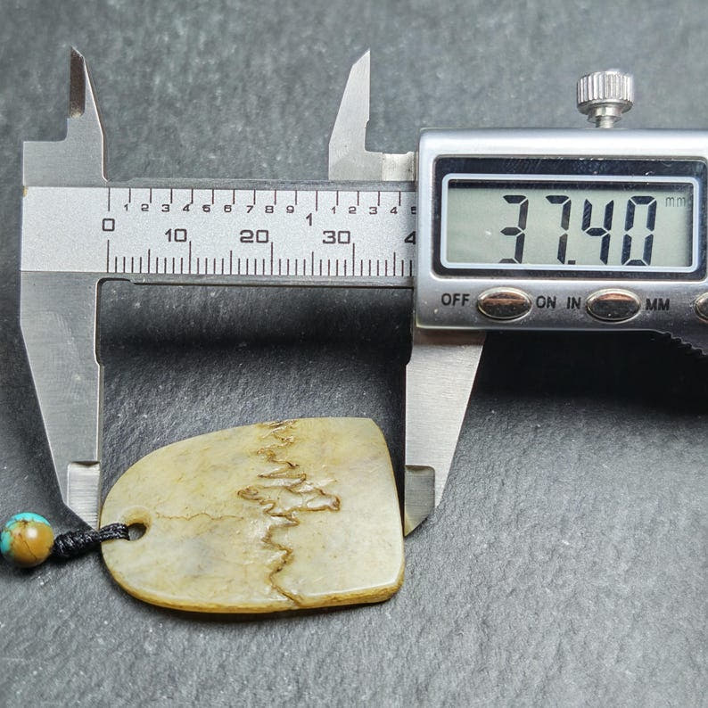 Original Kapala Amulet - Gandhanra Old Tibetan Protective Charm - 37mm - Tibetan Buddhist amulet, view 9