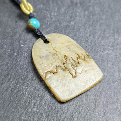 Original Kapala Amulet - Gandhanra Old Tibetan Protective Charm - 37mm - Tibetan Buddhist amulet, view 7