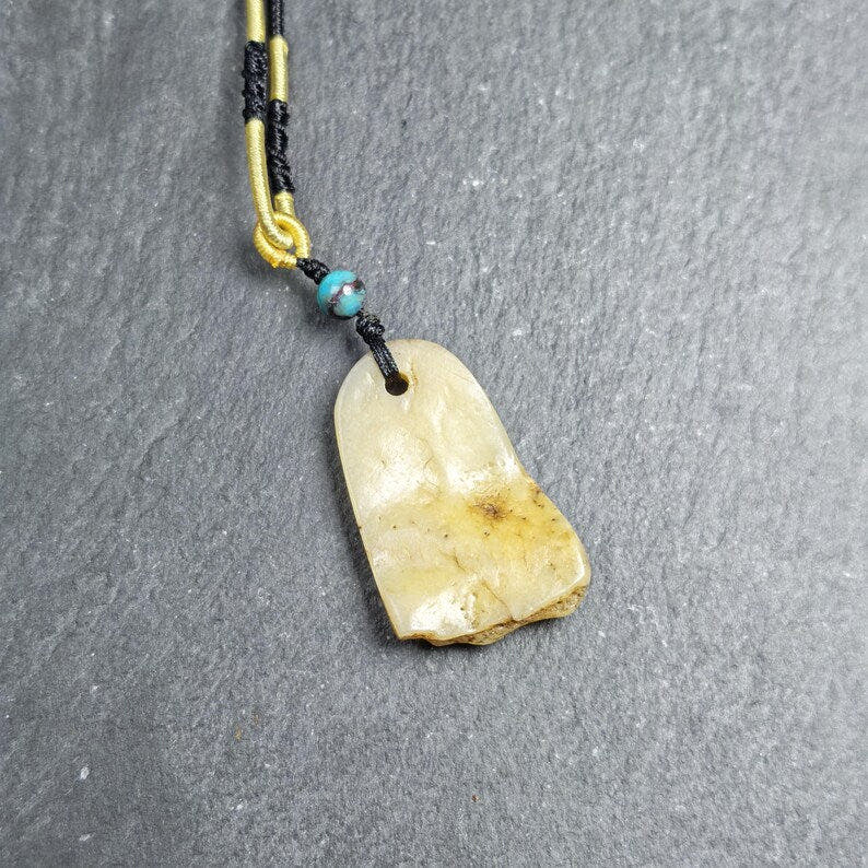 Original Kapala Amulet - 38mm - Tibetan Buddhist amulet, detailed view