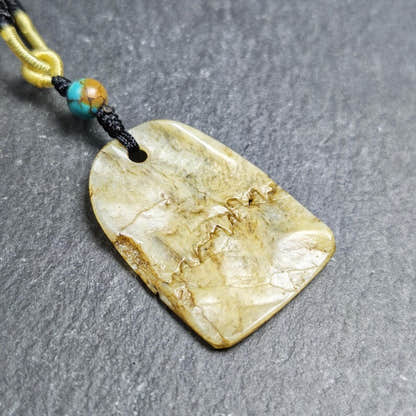 Original Kapala Amulet - Gandhanra Old Tibetan Protective Charm - 37mm - Tibetan Buddhist amulet, view 8