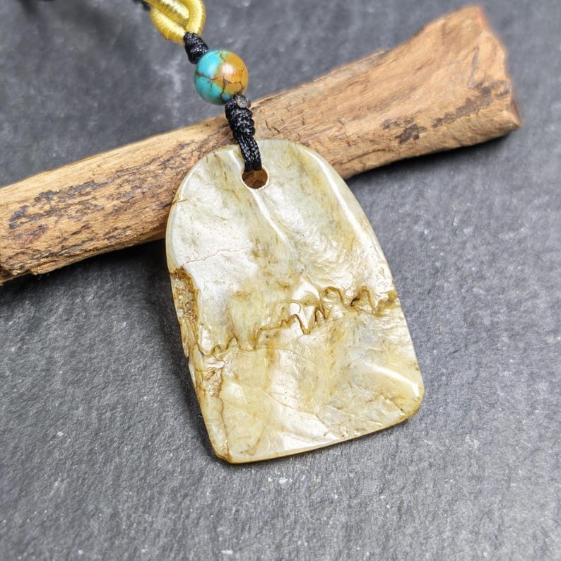 Original Kapala Amulet - Gandhanra Old Tibetan Protective Charm - 37mm - Tibetan Buddhist amulet, view 4