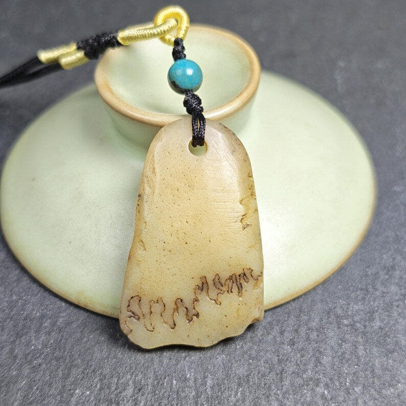 Original Kapala Amulet - 38mm - Tibetan Buddhist amulet, view 7