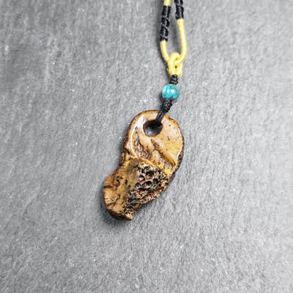 Antique Scorpion-shaped Kapala Amulet - 39mm - Tibetan Buddhist amulet, view 5