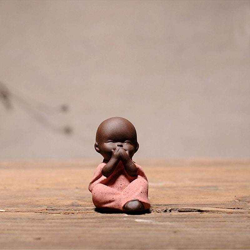 Purple Sand Meditation Buddha Statues - Tibetan Buddhist statue, view 9