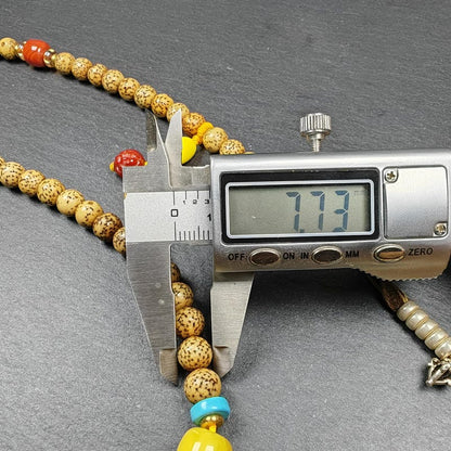 5+mm Lotus Seed Necklace Mala for Women