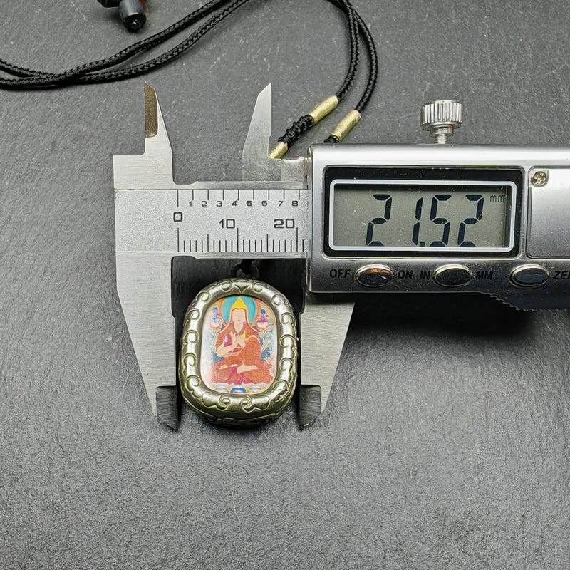 Gau Ghau Shrine, Altar Amulet Pendant - Tibetan Buddhist amulet, view 7