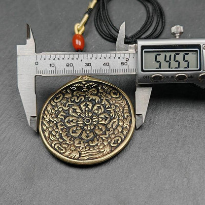 Buddhist Amulet,Melong SIPAHO,Mandala Flower Pattern - Gandhanra-ART