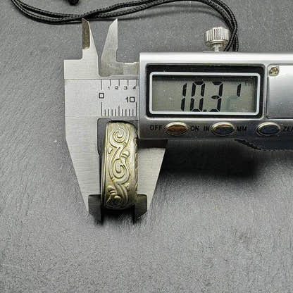 Gau Ghau Shrine, Altar Amulet Pendant - Tibetan Buddhist amulet, size reference