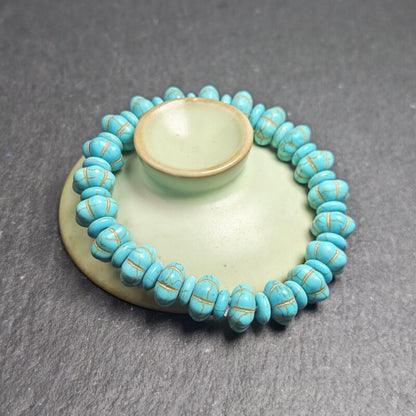Old Turquoise Bracelet 7.4" Circumference